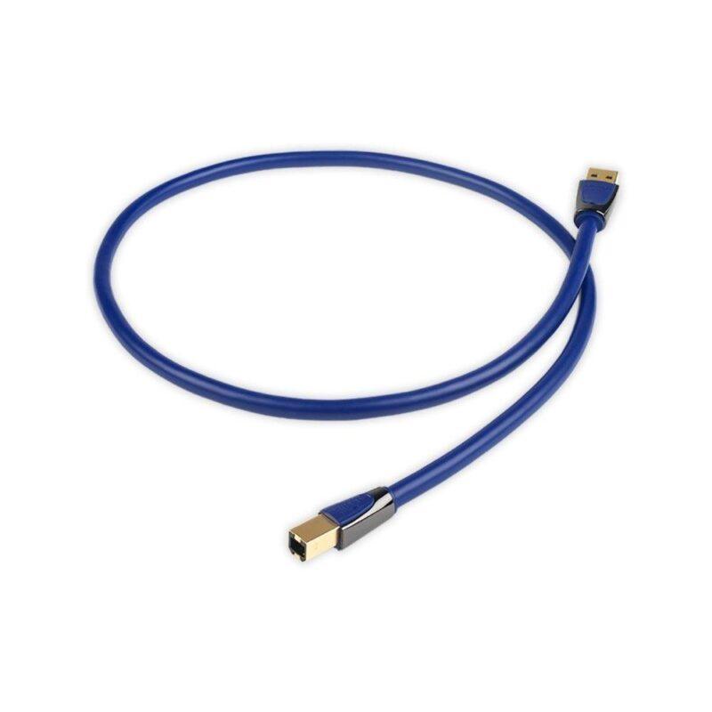 Chord Clearway USB – Oppgradert USB-kabel med sølvbelagte ledere og dobbel skjerming for renere, mer detaljert lyd fra DAC og streamer.